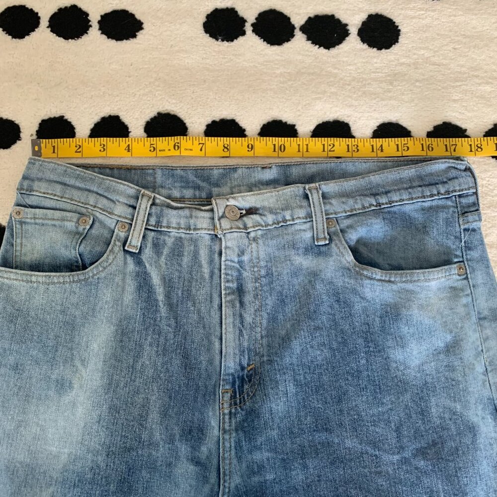 Levi's 508 Tapered Jeans Bleached Denim Slim Fit - Picture 10 of 15